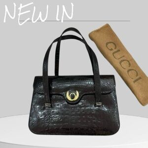 GUCCI - Vintage shoulder and handbag 💯authentic